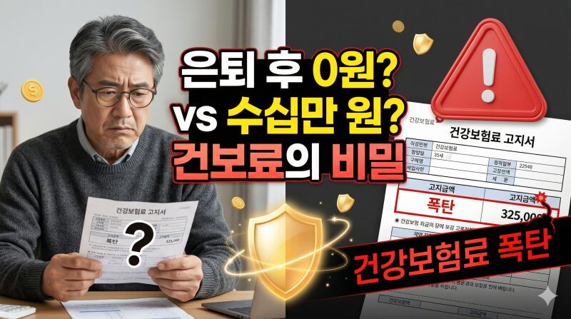 은퇴 후 건강보험료