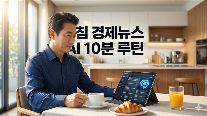 아침 경제뉴스 AI